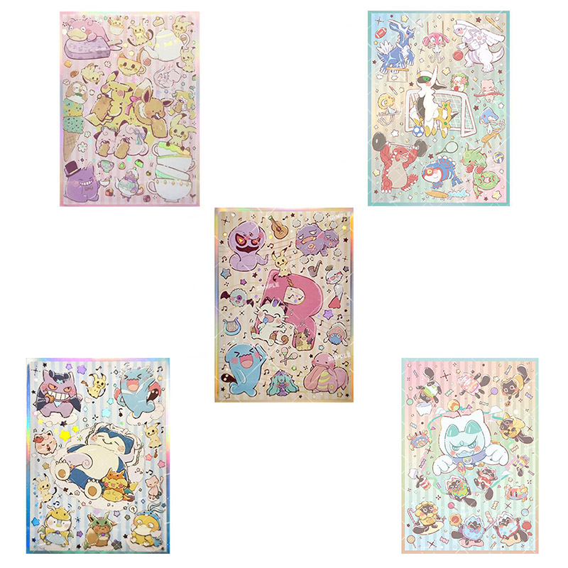 Party Games Good - 60 sztuk/zestaw Anime Pokemon Gra Kolekcjonerska