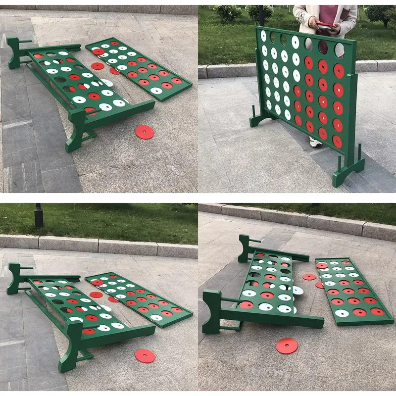Giant Connect Four - Gra Connect 4, drewniana gra Connect