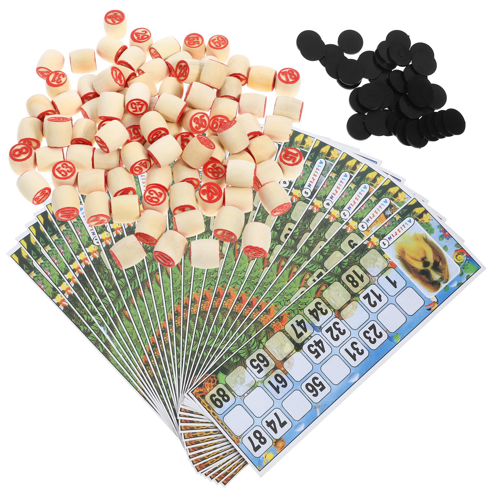 1 zestaw Drewniane Figury Szac – Party Games Bingo recenzja i cena