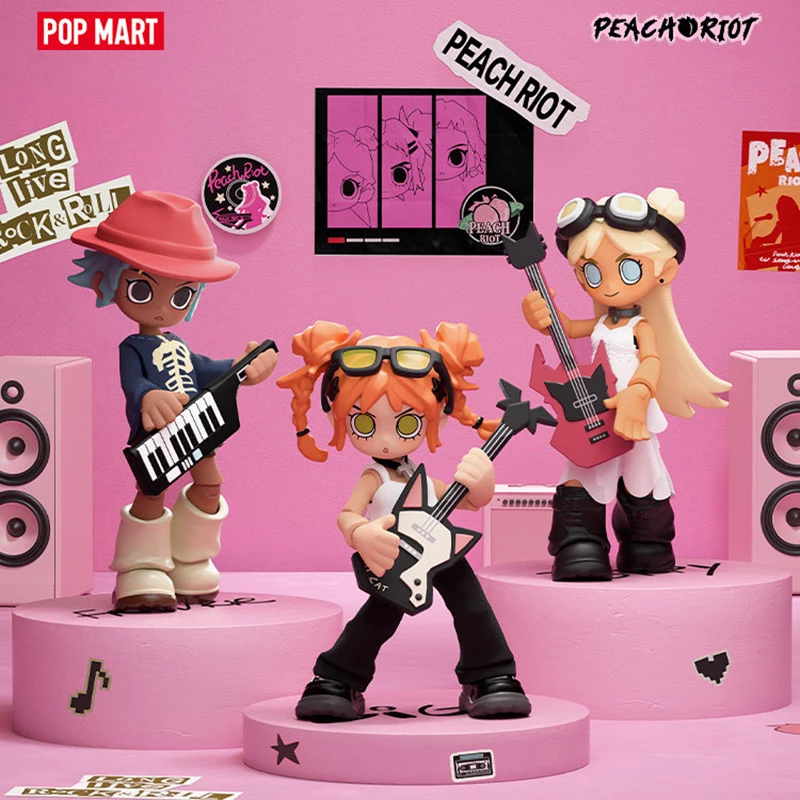 POPMART Peach Riot Seria Carry – Party Games Music recenzja i cena