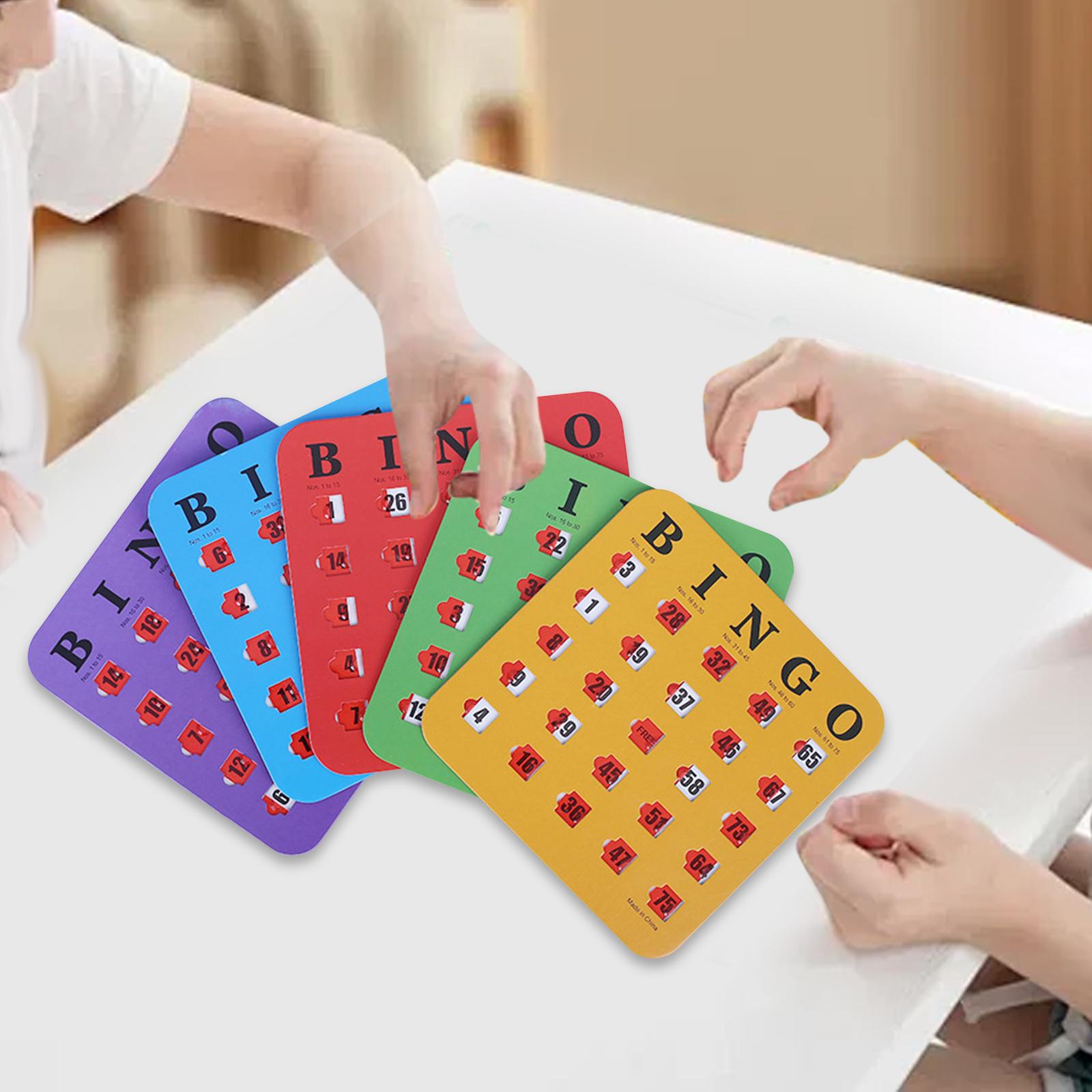 5 sztuk kart bingo z dużym czc – Party Games Bingo recenzja i cena