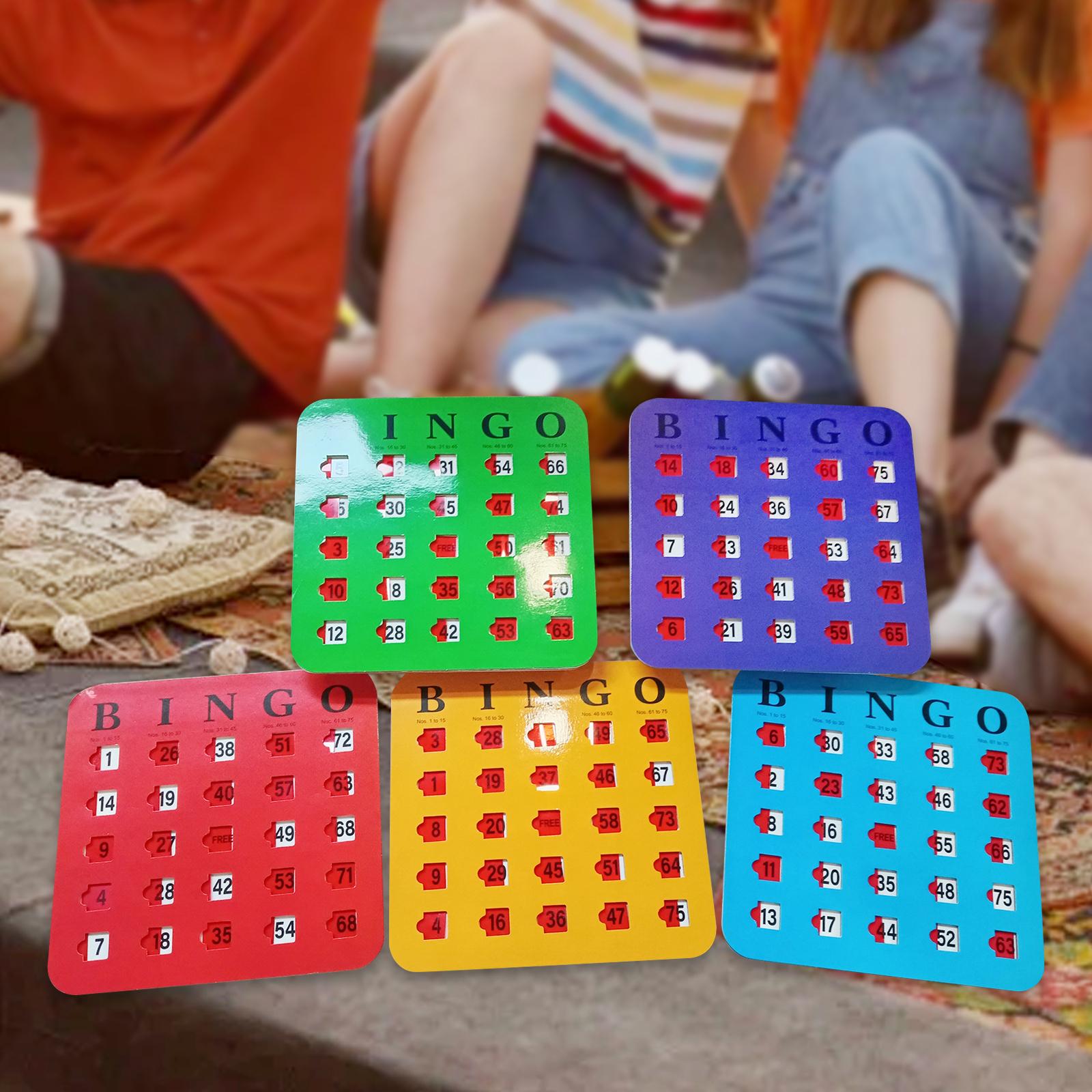 5 sztuk kart bingo z dużym czc – Party Games Bingo recenzja i cena