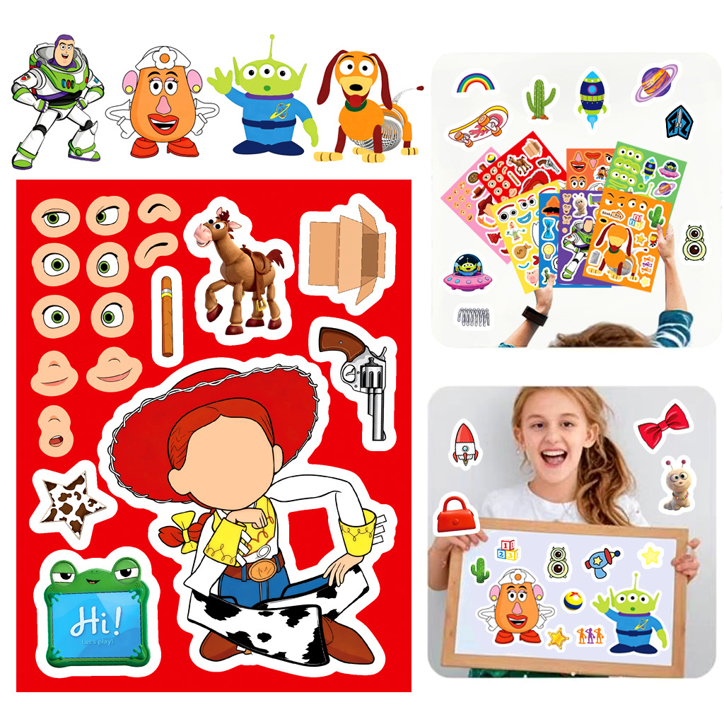8/16 arkuszy naklejek z motywa – Kids Party Games recenzja i cena
