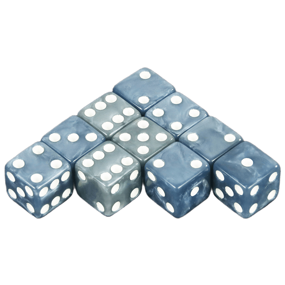 Kości z efektem marmuru 10 szt – Party Games Gamecube recenzja i cena