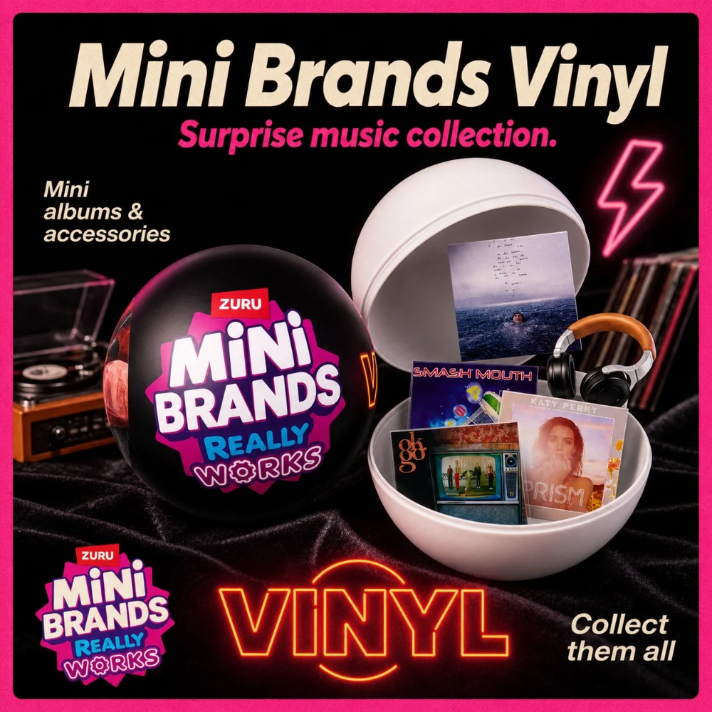 ZURU Mini Brands Winylowa Kulk – Party Games Music recenzja i cena