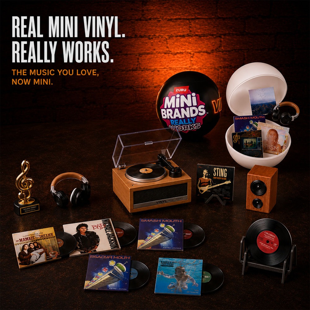 ZURU Mini Brands Winylowa Kulk – Party Games Music recenzja i cena
