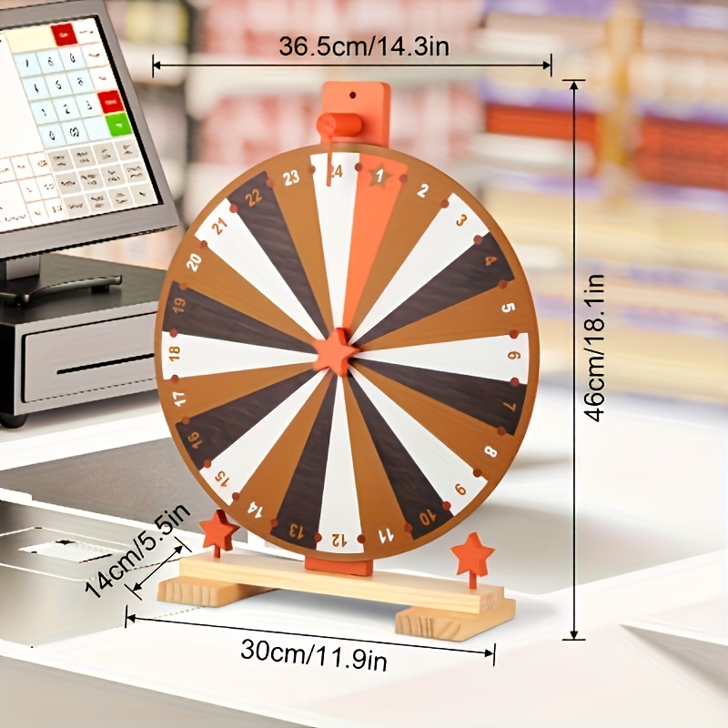 Drewniane koło losowania z pod – Party Games Spin The Wheel recenzja i cena