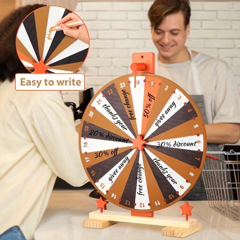 Drewniane koło losowania z pod – Party Games Spin The Wheel recenzja i cena